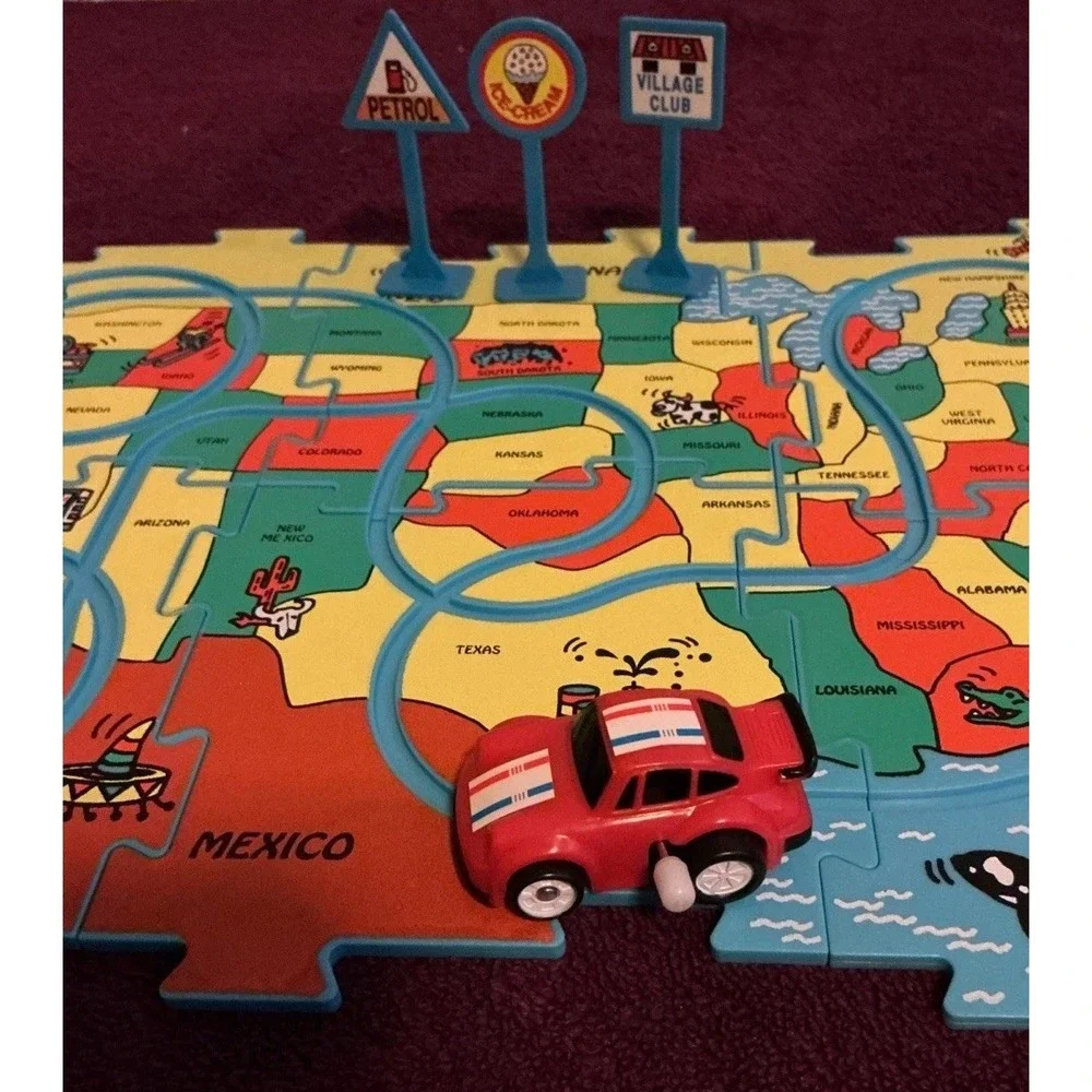 Plas-Toy vtg puzzle